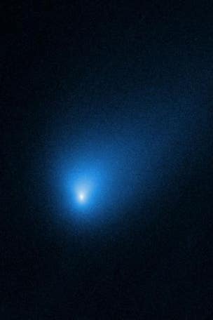 Comet seen outside solar system