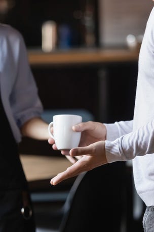 Waitress refused to serve 'transphobic' guests