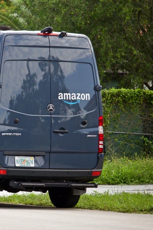 Amazon driver shocked to find THIS at doorstep