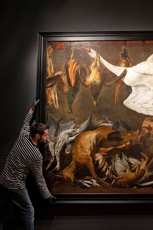 Painting REMOVED after vegan students complain
