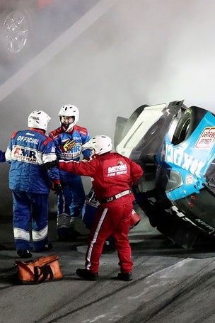 WHY didn't Newman's car burn?