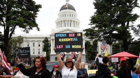 Trump backers in Sacramento say counter-protesters damaged their vehicles: report