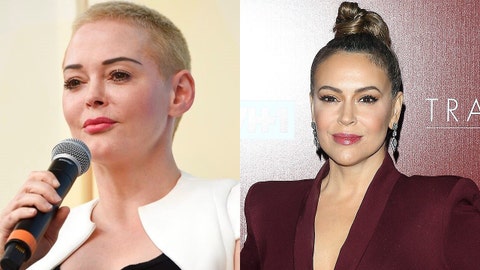 Rose McGowan rips Alyssa Milano and Dems in Twitter feud: 'Get off my coattails you f---ing fraud'