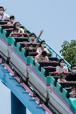 STRANGE rule for Japan's theme parks…