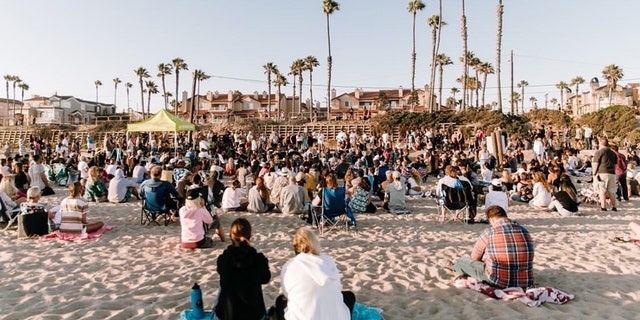 Around 1,000 people gathered at the Saturate OC evangelical Christian event July 10.