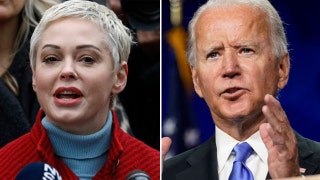 Actress Rose McGowan unleashes fury against Joe Biden and Democrats