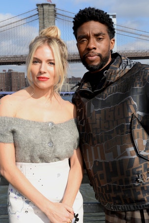 Boseman did THIS for co-star