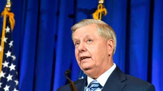 Lindsey Graham announces postal worker's allegations of mail-in voter fraud in Pennsylvania