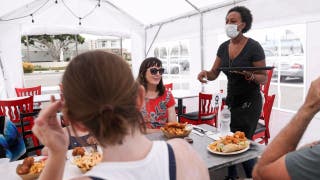 Is outdoor dining in a tent safe during COVID-19 pandemic?