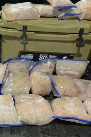 Fishermen caught with WAY TOO MUCH over limit