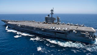 Aircraft carrier Theodore Roosevelt conducts 'man overboard' search for missing sailor