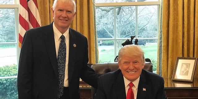 Rep. Mo Brooks, President Trump