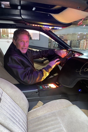 Hasselhoff selling THIS car