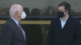 Dem Sen. Cardin caught on hot mic telling Buttigieg how Dems will jam trillions of dollars for infrastructure