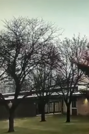 SEE IT: Lightning STRIKES tree