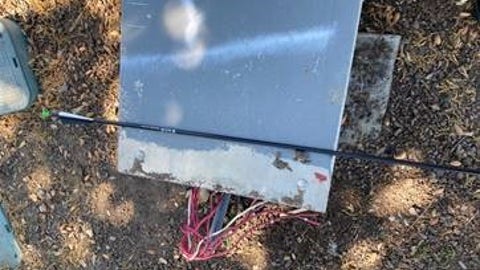 California transit worker struck by arrow, may be hate crime, authorities say