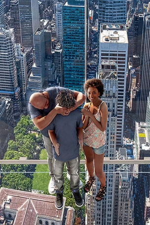 GLASS elevator opening in NYC