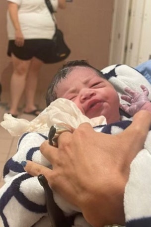 Baby born at airport named THIS