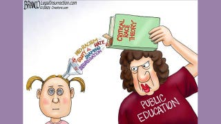 Political cartoon of the day: Garbage in, garbage out?