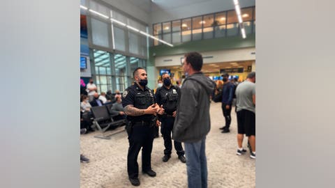 NYPD officers help autistic man with Parkinson's disease who got lost in NYC return home to Florida