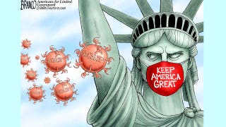 Best of political cartoons: America's most lethal virus