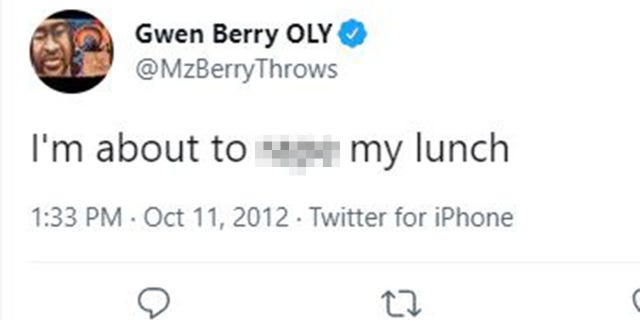 Olympian Gwen Berry's problematic tweets unearthed amid anthem uproar 2 Olympian Gwen Berry's problematic tweets unearthed amid anthem uproar