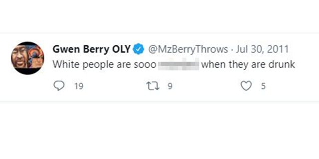 Olympian Gwen Berry's problematic tweets unearthed amid anthem uproar 3 Olympian Gwen Berry's problematic tweets unearthed amid anthem uproar