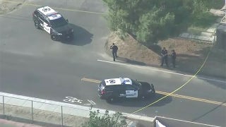 California deputy shot during attempted traffic stop, patrol vehicle found torched