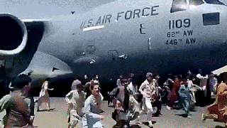 Heartbreaking find in landing gear after hundreds desperately clung to US plane