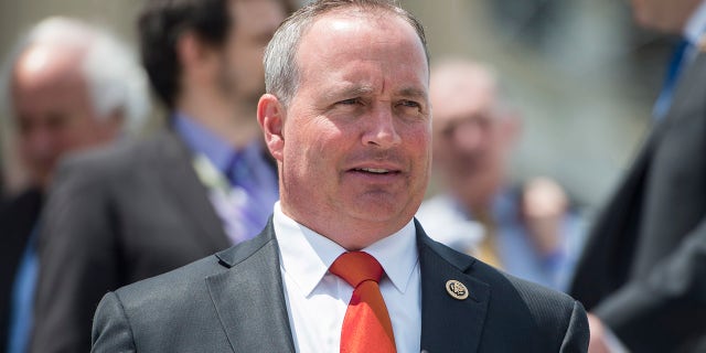 Rep. Jeff Duncan, R-S.C., walks down the House steps following votes in the Capitol on Wednesday, May 25, 2016. (Photo By Bill Clark/CQ Roll Call)