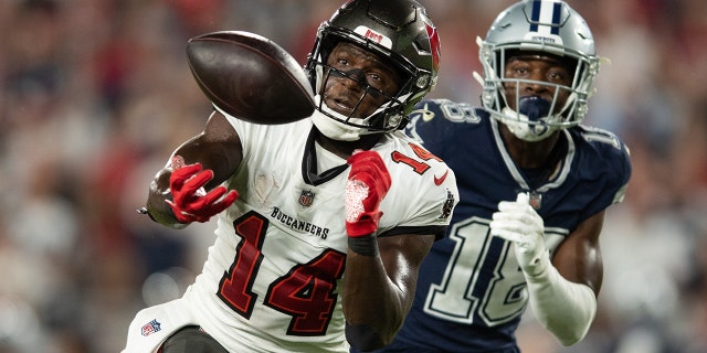 NFL Power Rankings 2021: Top 10 teams ahead of Week 2 10 Tampa Bay Buccaneers wide receiver Chris Godwin (14) drops a pass against the Dallas Cowboys in the fourth quarter of a Sept. 9 game at Raymond James Stadium.