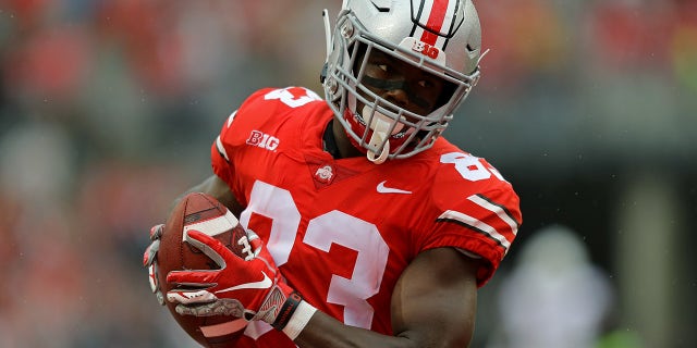 Ex-Ohio State star Terry McLaurin praises Garrett Wilson, Chris Olave 3 Sep 8, 2018; Columbus, OH, USA; Ohio State Buckeyes wide receiver Terry McLaurin (83) catches a pass for a touchdown against the Rutgers Scarlet Knights in the first half at Ohio Stadium.