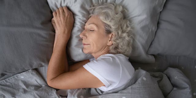 Dr. Kara Fitzgerald's daily sleep recommendation for biological age reversal broken down: 7 hours of rest each night.