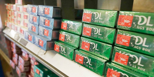 TUCKER CARLSON: For the left, kowtowing to China comes instinctively read full article at worldnews365.me 5 This May 17, 2018 file photo shows packs of menthol cigarettes and other tobacco products at a store in San Francisco.