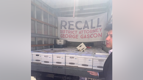 George Gascon recall effort united Los Angeles residents fearing crime surge, prosecutor says