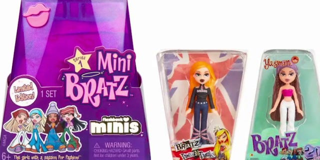 Miniature Bratz dolls are one of the items MGA Entertainment is offering for consumers this holiday season.