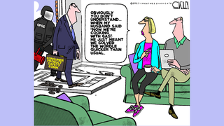 Political cartoons of the day