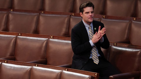 Matt Gaetz says he will resign from Congress if Democrats help elect 'moderate Republican'