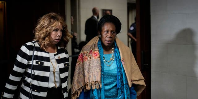 TUCKER CARLSON: Sheila Jackson Lee has devoted her life to shrieking about White racism read full article at worldnews365.me 6 WASHINGTON, DC - NOVEMBER 30: (L-R) U.S. Rep. Lucy McBath (D-GA) and U.S. Rep. Sheila Jackson Lee (D-TX) depart a leadership election meeting with the Democratic caucus in the Longworth House Office Building on Capitol Hill November 30, 2022 in Washington, DC.