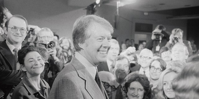 On this day in history, Jan. 21, 1977, President Carter pardons Vietnam War draft dodgers read full article at worldnews365.me 5 President Carter is shown meeting with reporters after a press conference in the Executive Office Building on March 9, 1977. He pardoned Vietnam War draft dodgers on Jan. 21, 1977 — his first full day in office.