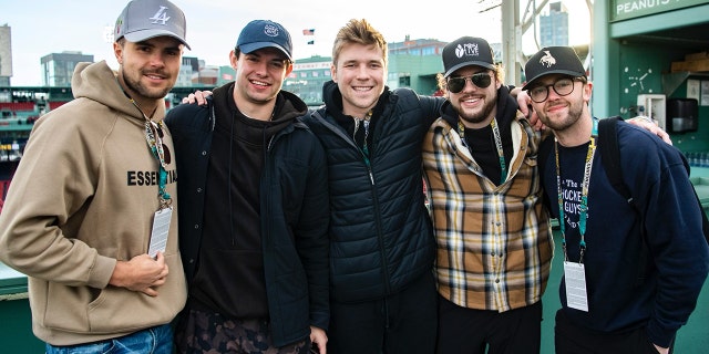 TikTok sensations 'The Hockey Guys' are former collegiate hockey players making it big on social media read full article at worldnews365.me 5 The Hockey Guys — Austin Friesen, Will Blake, Martan Yelle, Levi Cudmore and Lawson McDonald (left to right) — are taking over TikTok with trendy videos and comical bits, making them a hit online.