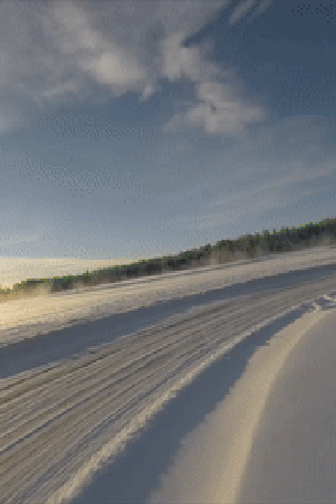 Car drifts for 4.6 MILES