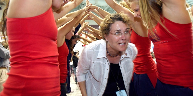 Cal fires decorated women's swim coach Teri McKeever over bullying, harassment allegations read full article at worldnews365.me 5 University of California head coach Teri McKeever goes through a celebration tunnel made by the Arizona team to share in the spirit of good sportsmanship after California won the overall team national championship during the Division I Women's Swimming and Diving Championship held at the Texas A&M Student Recreation Center Natatorium on the Texas A&M University campus in College Station, Texas.