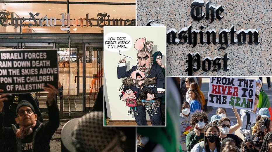 Newsrooms pressured by pro-Palestinian left over coverage of Israel war with Hamas Newsrooms pressured by pro-Palestinian left over coverage of Israel war with Hamas