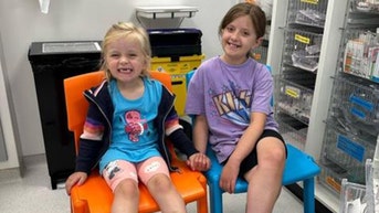 Brave girl beats rare blood cancer thanks to little sister's donation