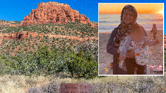 Woman falls down 140-foot cliff while hiking with husband, toddler in Arizona