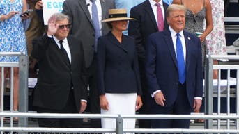 Trump all smiles at grown-up Barron’s high school graduation