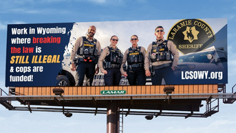 Red state sheriff makes waves with billboard recruiting cops from liberal city