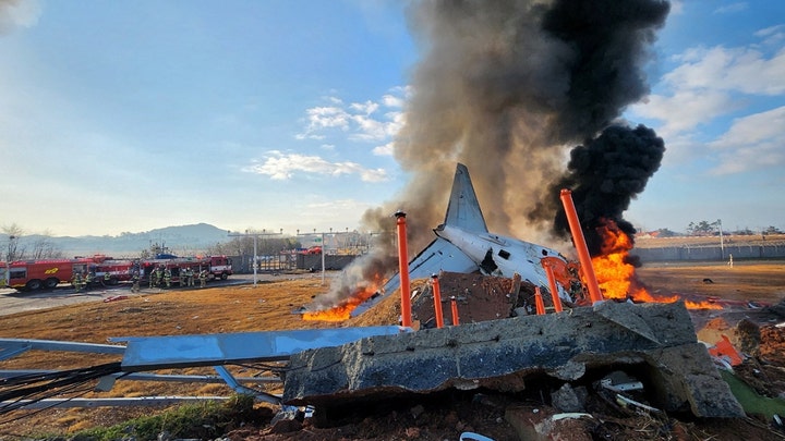 Death toll climbs after plane carrying 181 people veers off runway and catches on fire - Fox News