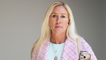 Marjorie Taylor Greene expresses dissatisfaction after Trump war-focused speech - 91����